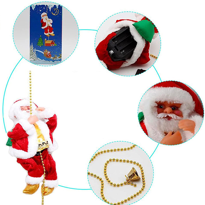 SantaStar, Babbo Natale che suona musica e si arrampica sulla corda - Image 8