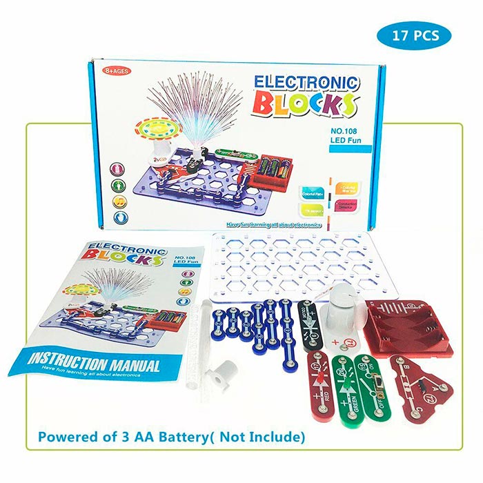 ScienceKit, un giocattolo didattico in cui il bambino impara le basi dell'elettricità (17 pezzi mondiali) - Image 2