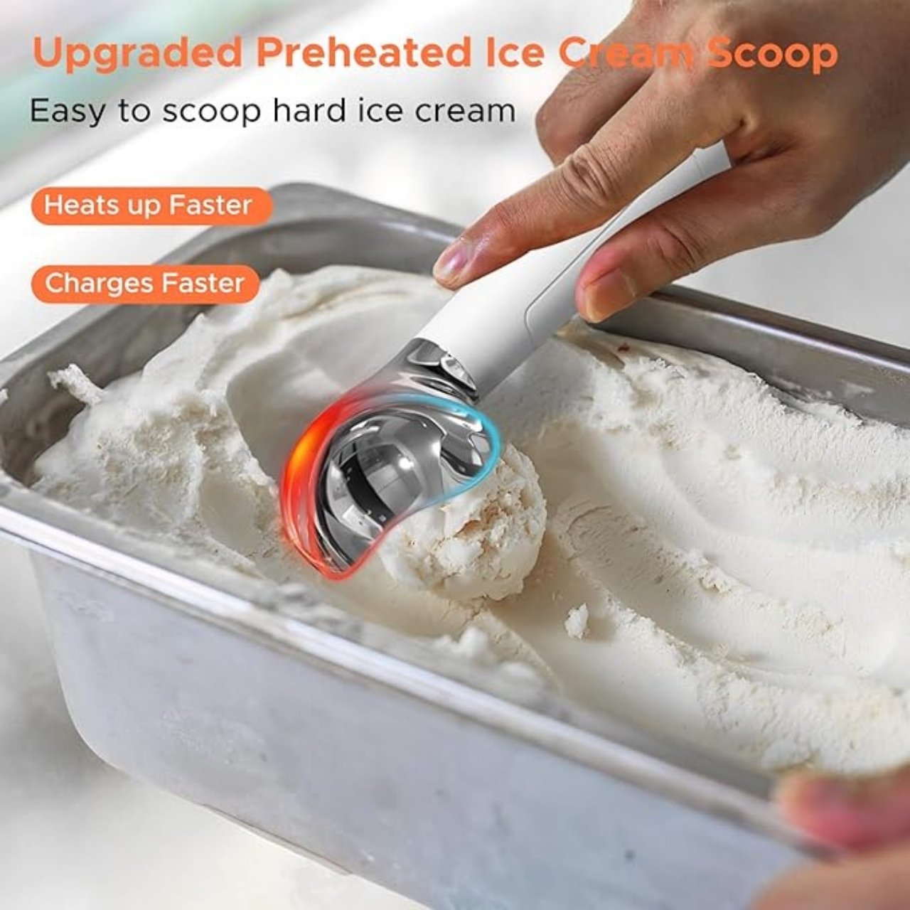 Scoop, cucchiaio da gelato elettrico e riscaldato - Image 4