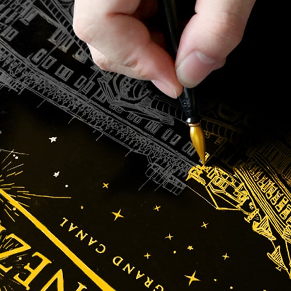 ScratchArt, Set Creativo Scratch da 6 Pezzi con 2 Illustrazioni - Image 7