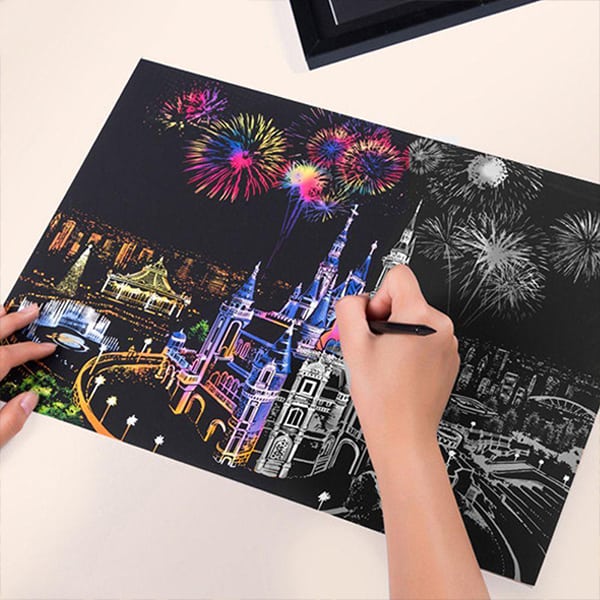 ScratchArt, Set Creativo Scratch da 6 Pezzi con 2 Illustrazioni - Image 9