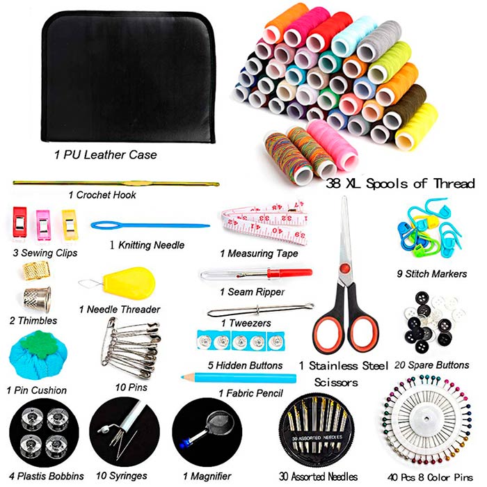 SewingKit, kit da cucito da 183 pezzi - Image 4