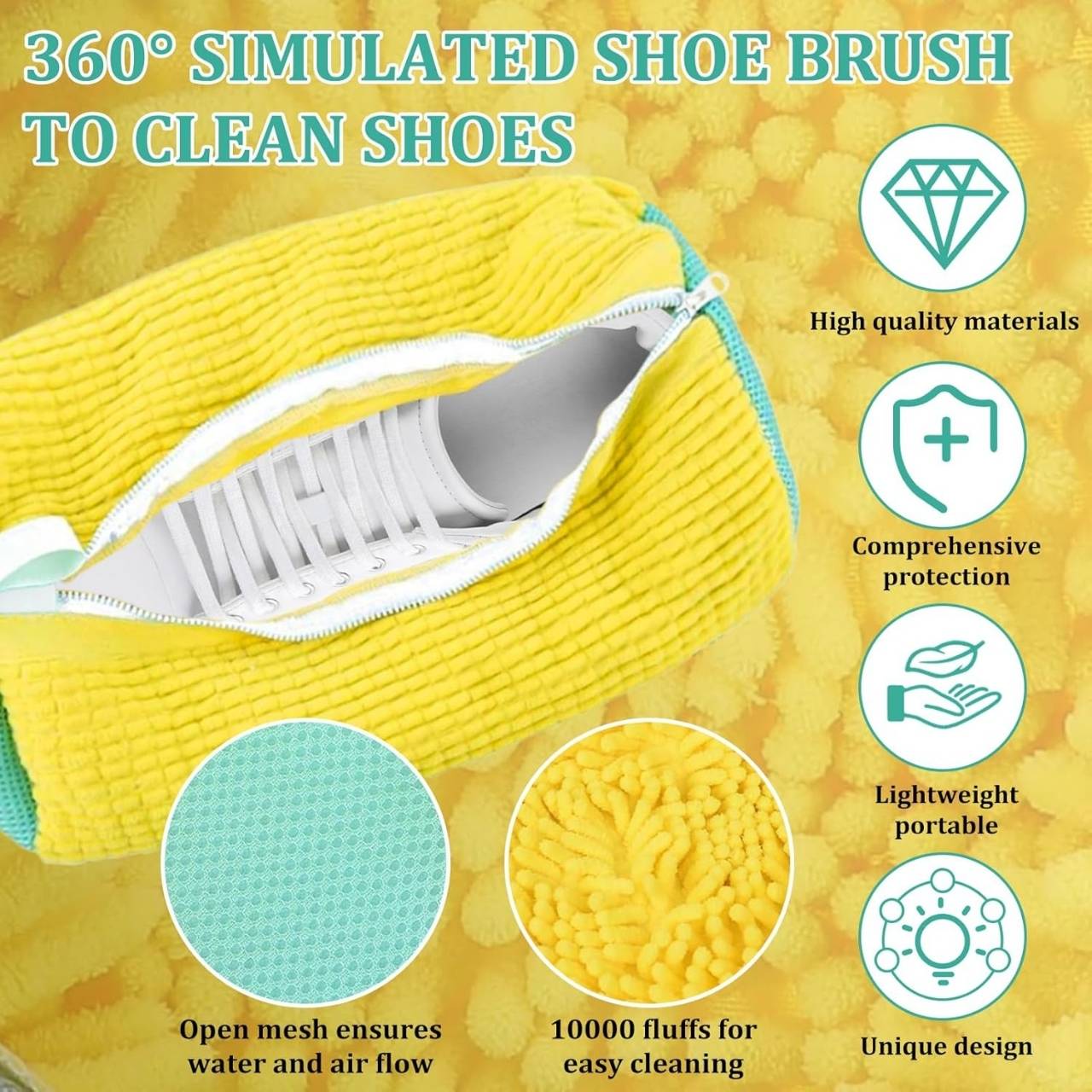 ShoeWash, una borsa lavabile per la pulizia delle scarpe - Image 7