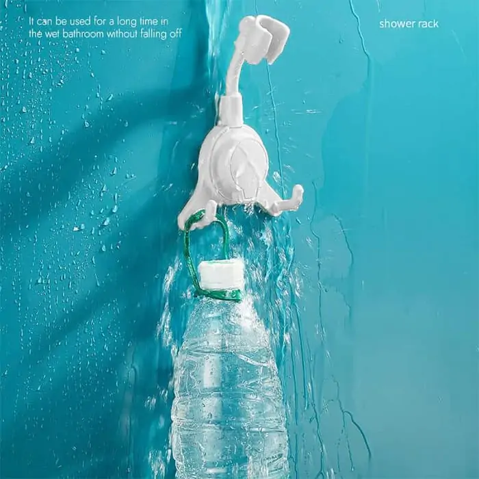 ShowerRack, supporto per soffione doccia con ganci aggiuntivi per appendere - Image 7