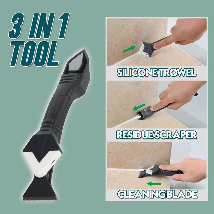 SiliconRemover, strumento 5 in 1 per applicare, levigare e rimuovere il silicone - Image 14
