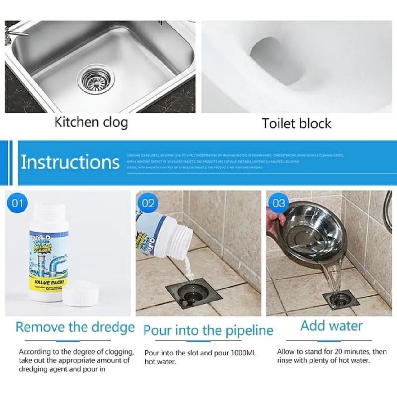SinkSaver, detergente per scarichi - Image 7