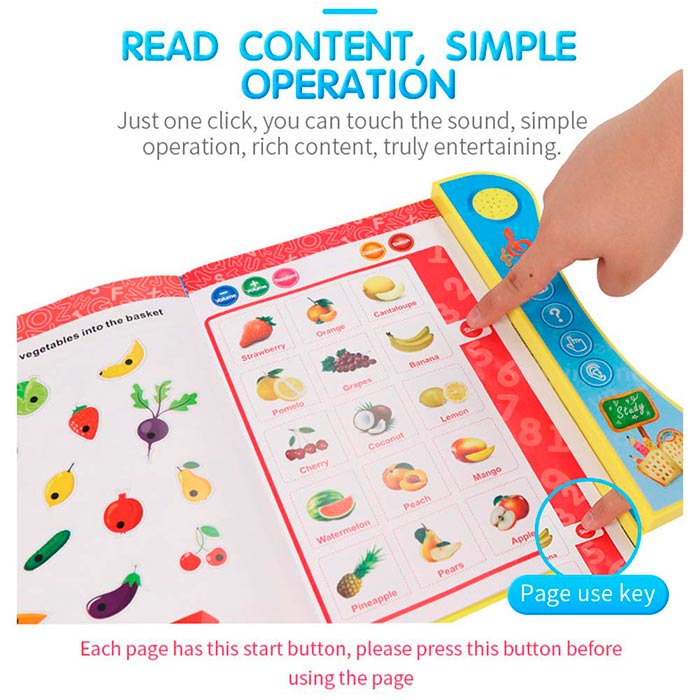 Il libro educativo è ricco di contenuti: 20 pagine con una varietà di compiti e argomenti divertenti per i bambini!