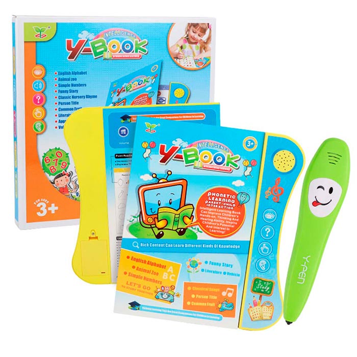 Il libro per bambini consente l'apprendimento interattivo e divertente dell'inglese, che è la scelta migliore per lo sviluppo di un bambino rispetto all'apprendimento attraverso schermi diversi.