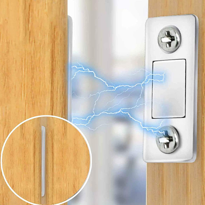 SmoothStop, piastre magnetiche per una chiusura facile delle porte (2 set) - Image 2
