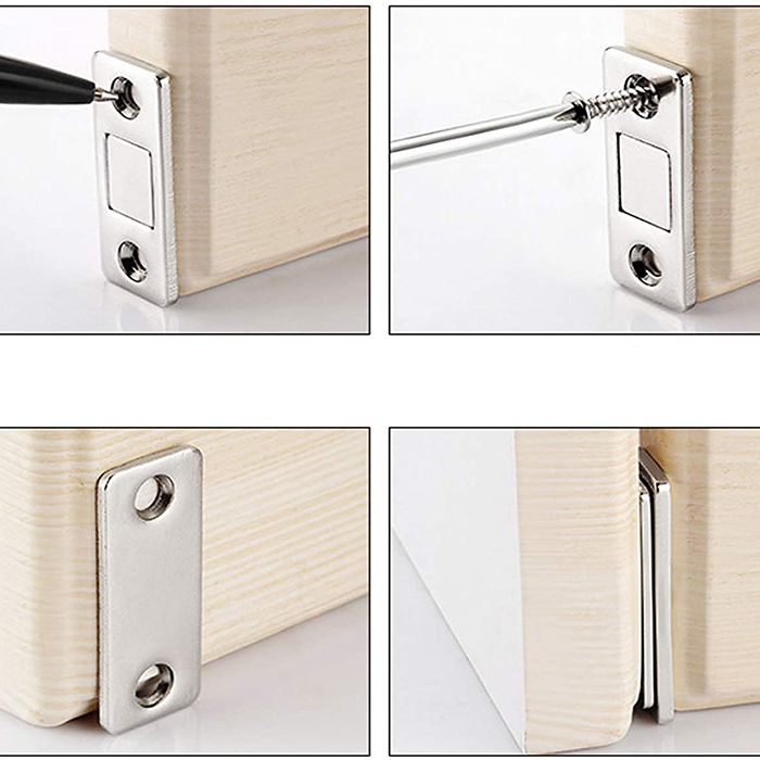 Installazione con colla o viti
