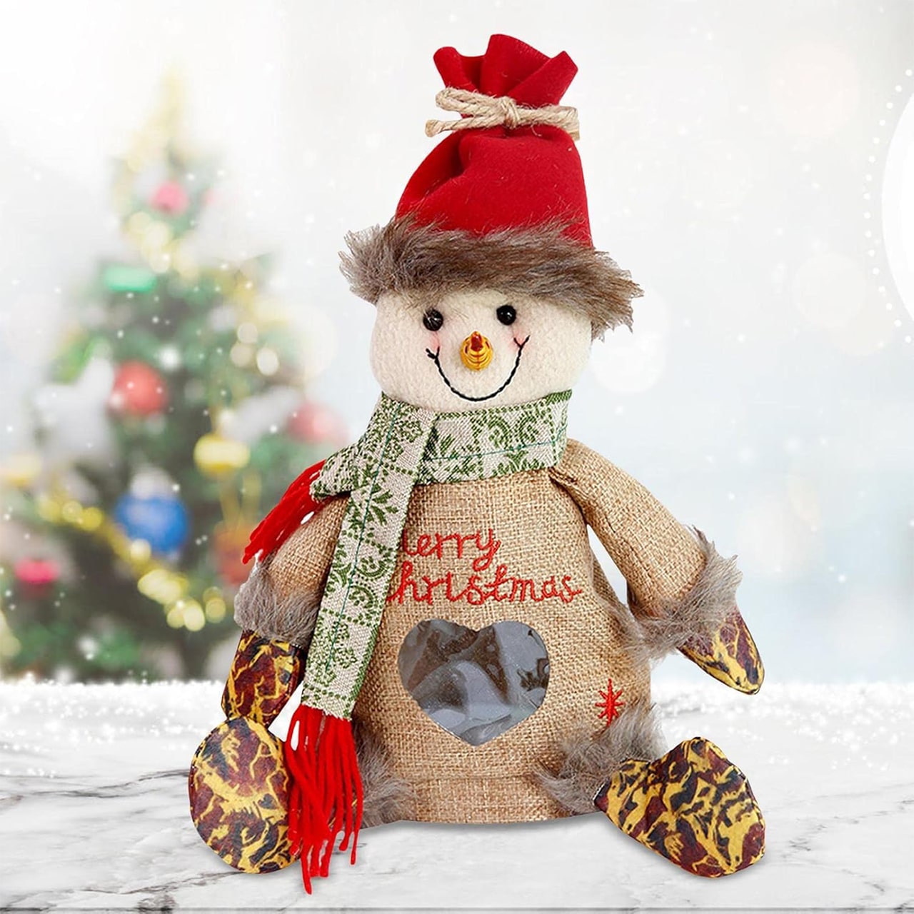 SnowMan, una borsa regalo unica a forma di pupazzo di neve - Image 5