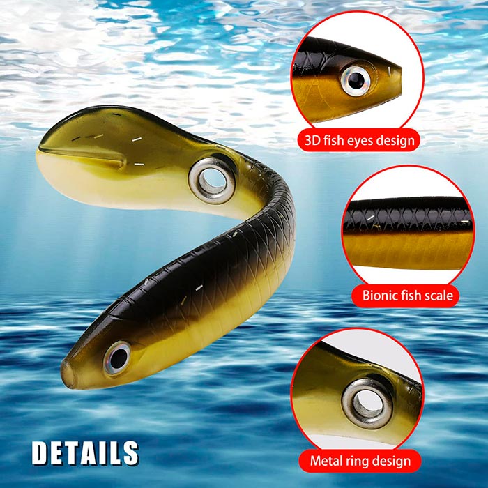 SoftLures, esche per pesci (5 pezzi) - Image 4