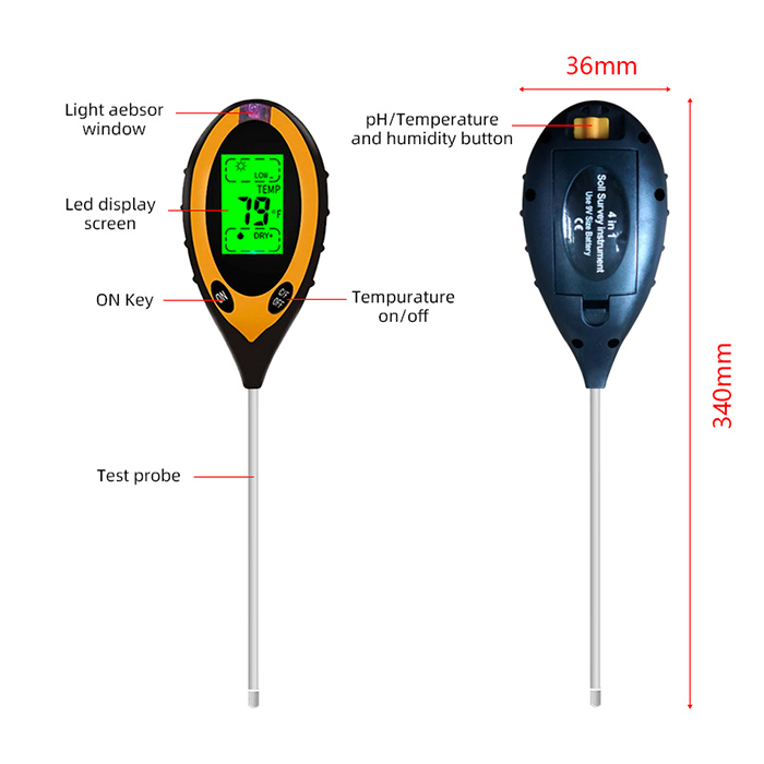 SoilMeter, tester del suolo 4in1 - Image 2