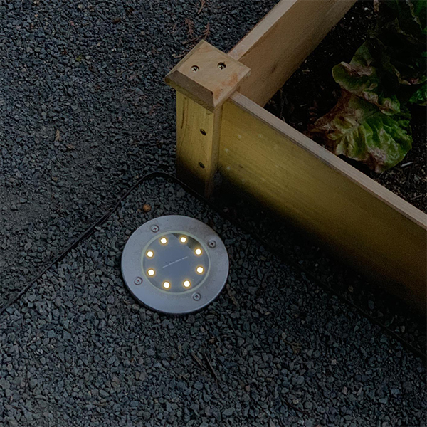 SolarGardenLights, 4 luci LED solari per giardino o vialetto - Image 6