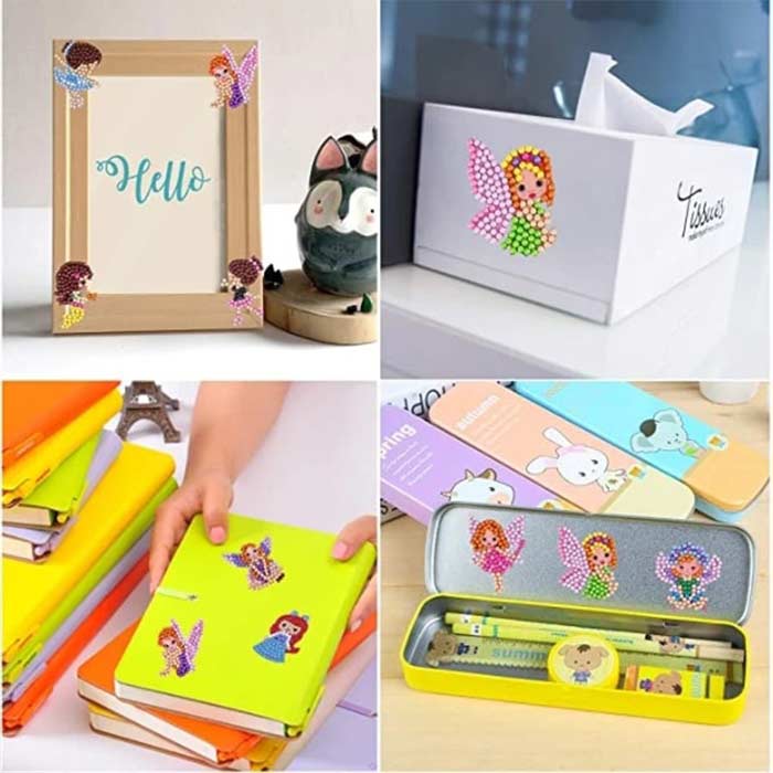 SparkleMermaid, set regalo con una coperta per ragazze e un set di creazione di diamanti e adesivi GRATUITO - Image 9