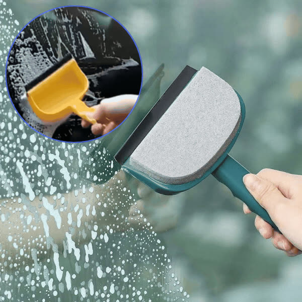 Detergente a doppia faccia per superfici in vetro, SpoWiper - video