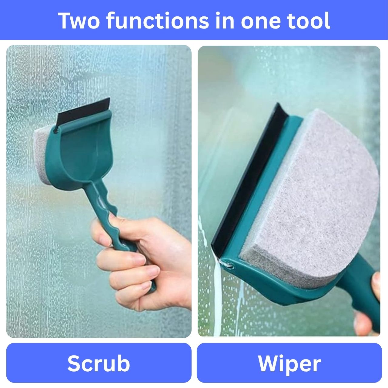 Detergente a doppia faccia per superfici in vetro, SpoWiper - Image 5