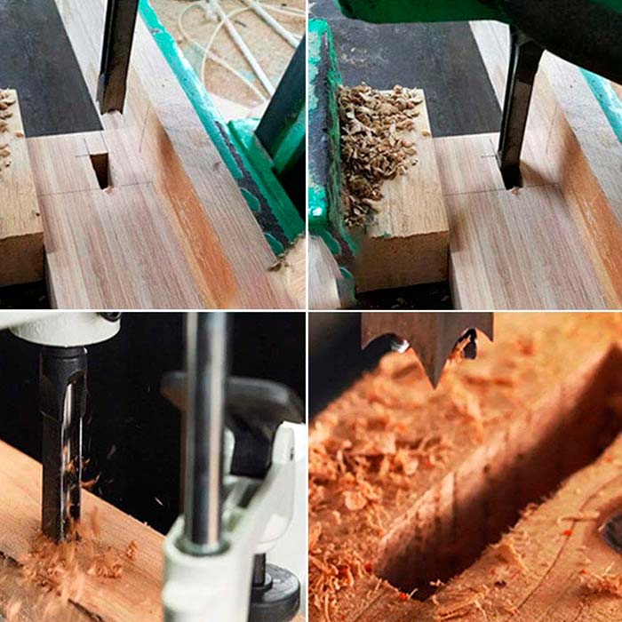 SquareDrill, punte da trapano per legno (4 pezzi) - Image 6