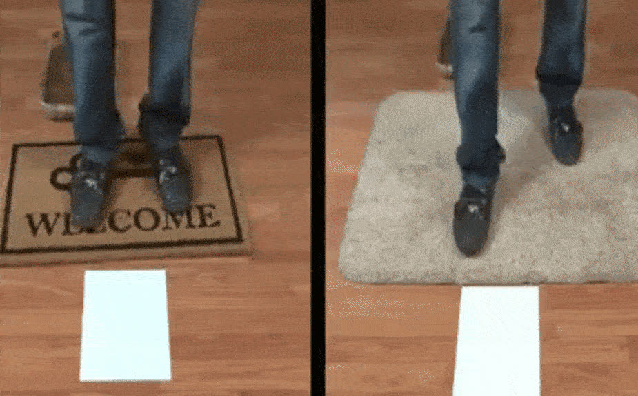 SuperStep, un tappeto per pulire piedi e zampe con un solo passaggio - video