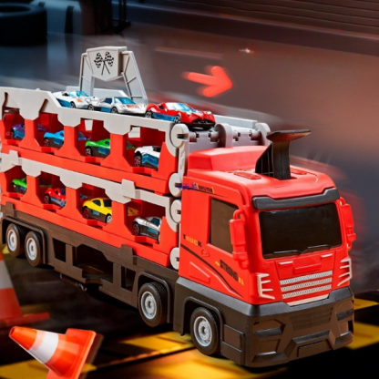 TRUCK, Camion con rampe di lancio e macchinine - Image 3
