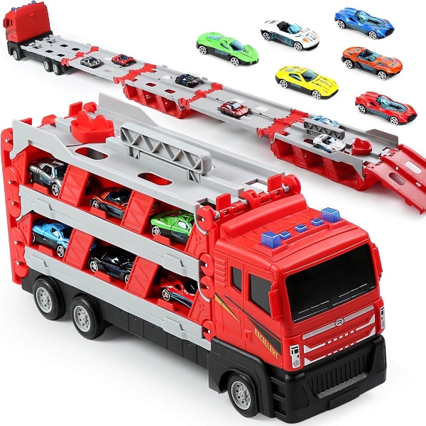 TRUCK, Camion con rampe di lancio e macchinine - Image 8