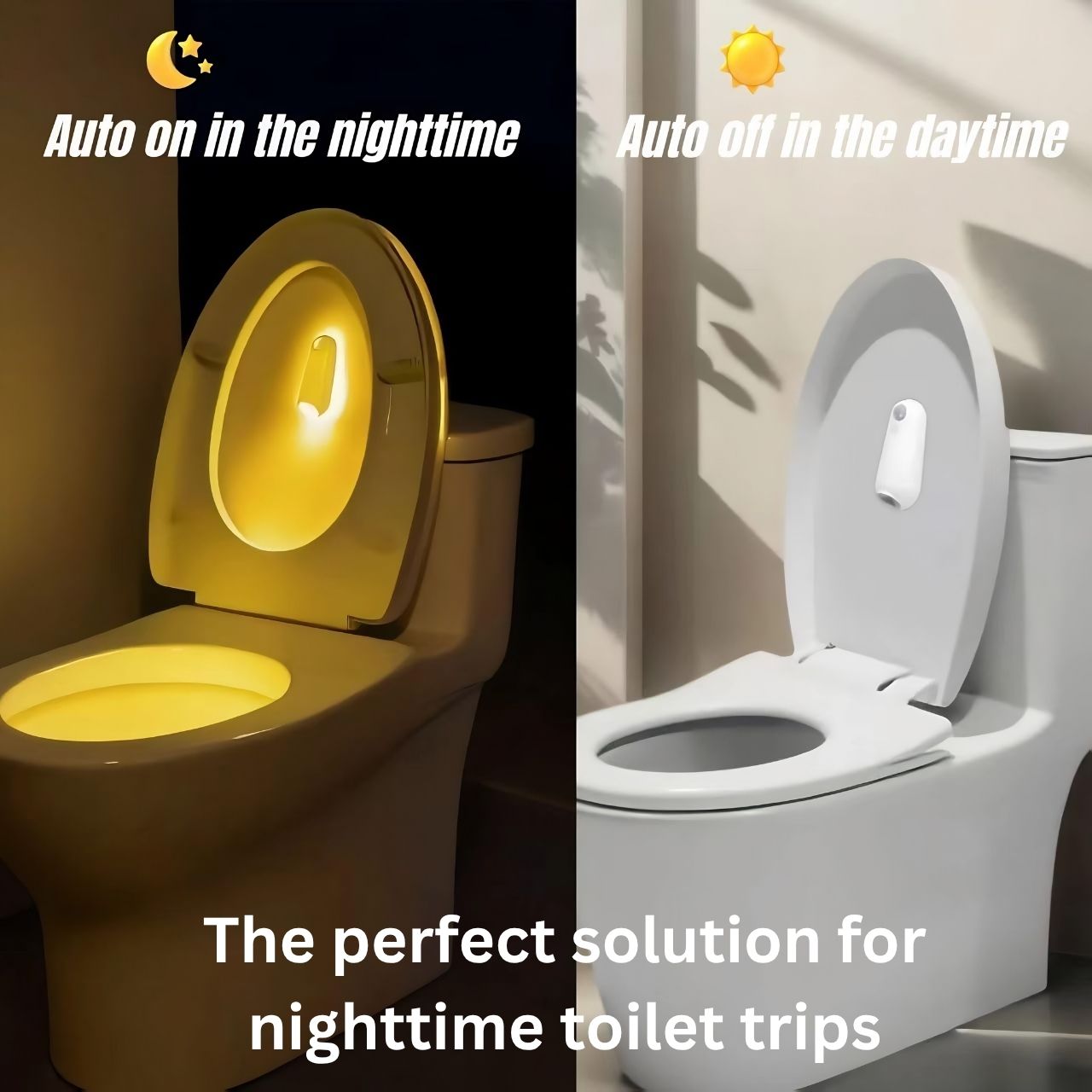 Luce LED con sensore di movimento per toilette e casa, Toily - Image 10