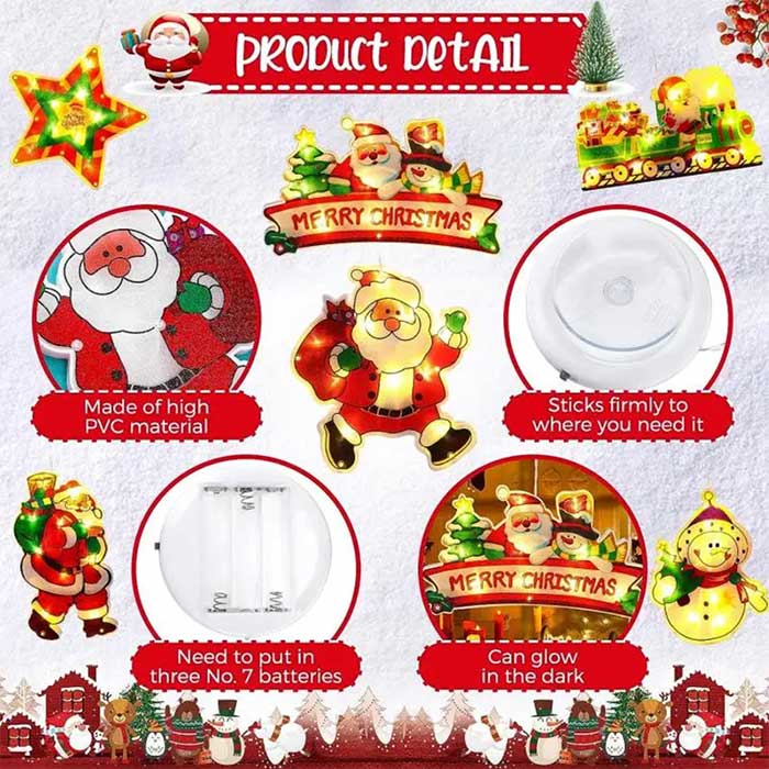TrioLed, Set di 3 Decorazioni Natalizie a LED - Image 5