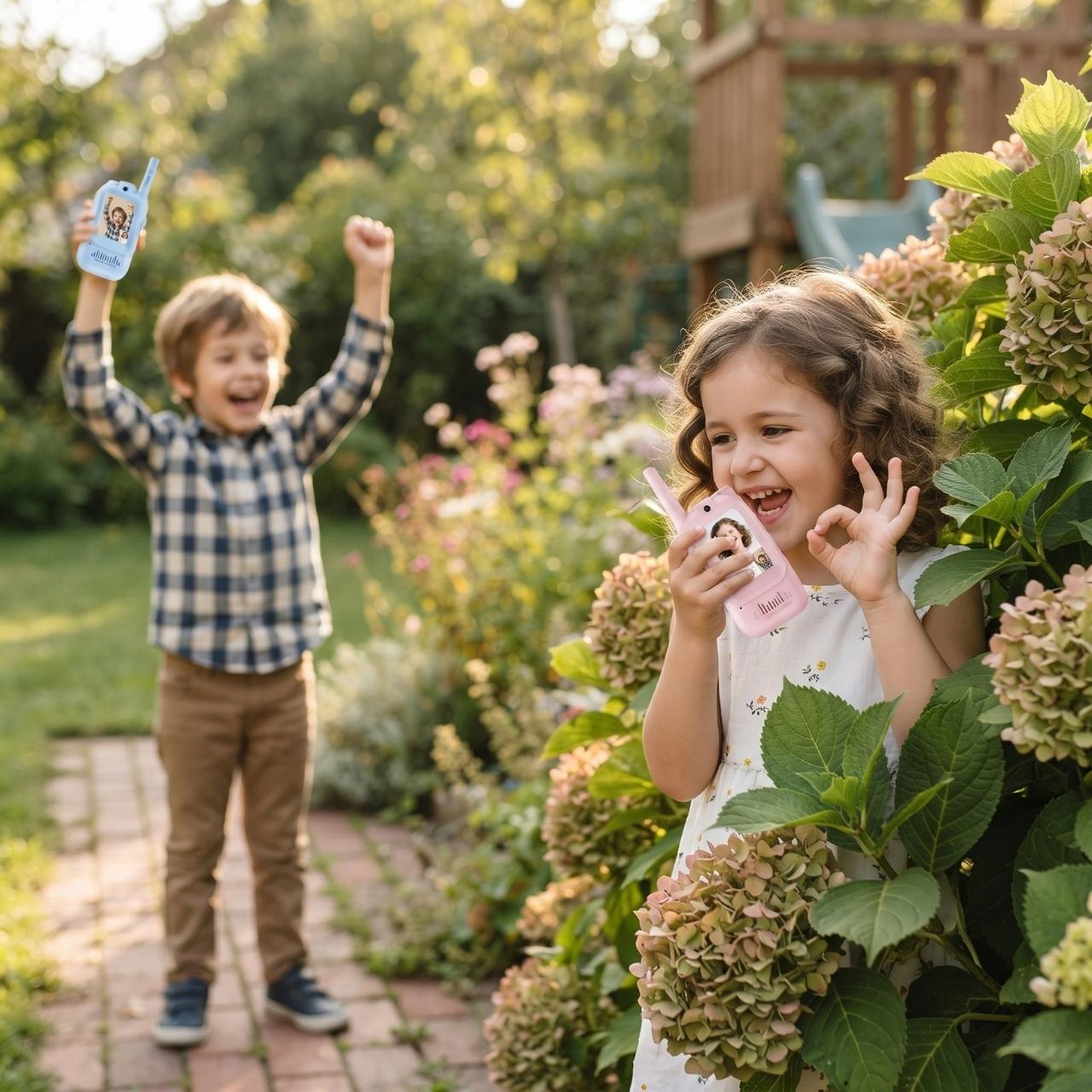 Walkie-talkie per bambini con schermi (2 pezzi), VideoTalkie - Image 8