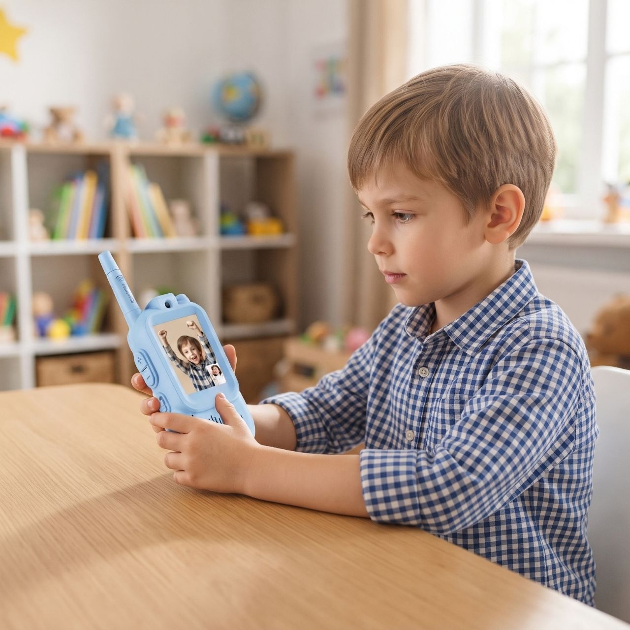 Walkie-talkie per bambini con schermi (2 pezzi), VideoTalkie - Image 9