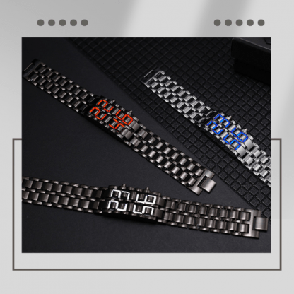 WATCHAIN-TST, orologio da polso LED TechTime - Image 3