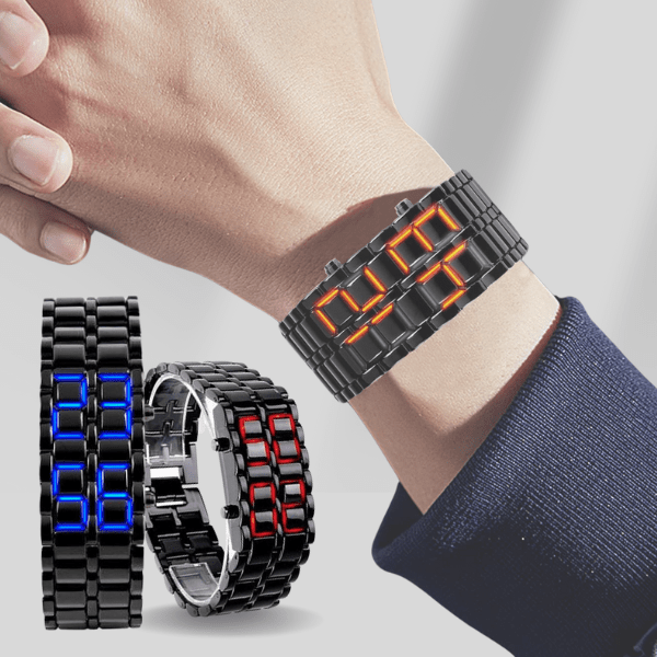 WATCHAIN-TST, orologio da polso LED TechTime - Image 5