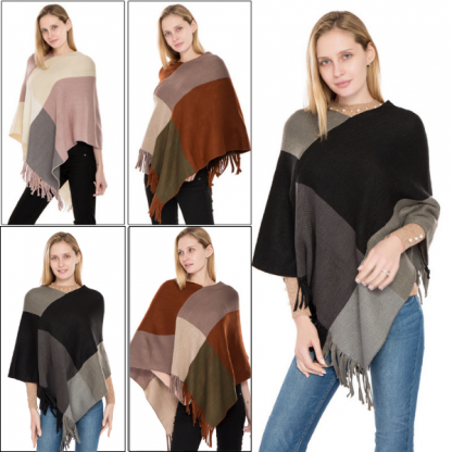 WLSHAWL-RDE, Sciarpa in lana multicolore - Image 4