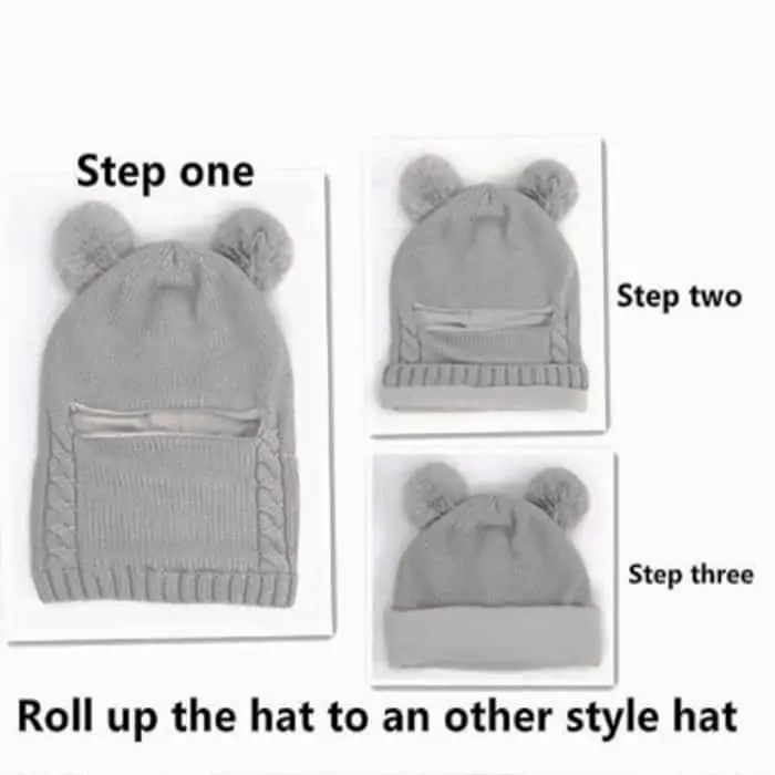 WinterHat, un berretto invernale per bambini che copre la testa, il collo e le orecchie - Image 1