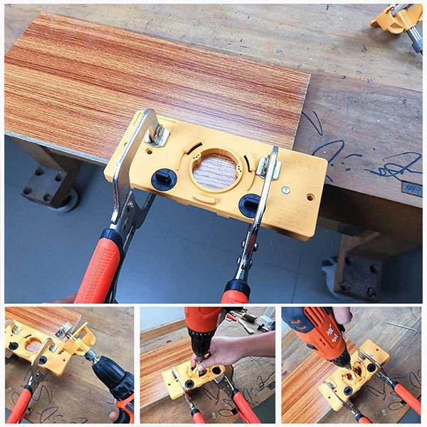 WoodWork, set di strumenti da 7 pezzi per forare cerniere (35 mm) - Image 5